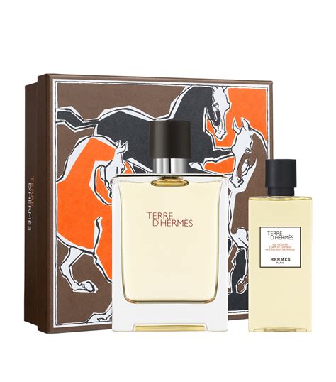 terre d'hermes gift set 100ml|hermes perfume women gift set.